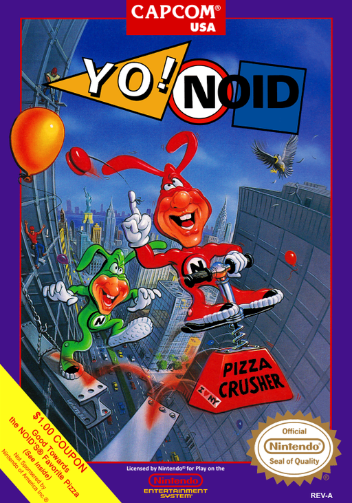 Yo! Noid (USA) (Beta) box art